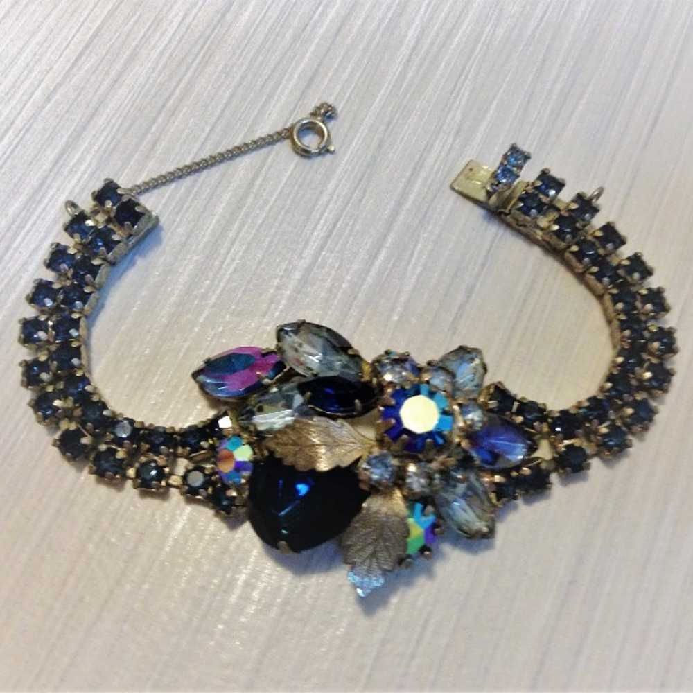 Vintage crystal bracelet - image 6