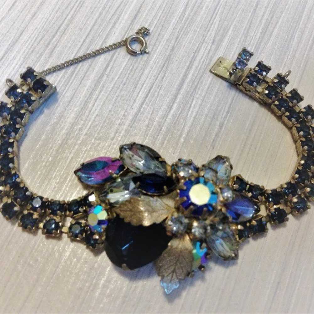 Vintage crystal bracelet - image 7