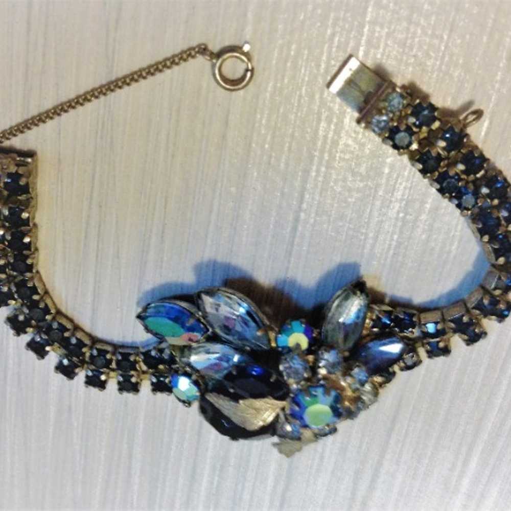 Vintage crystal bracelet - image 8