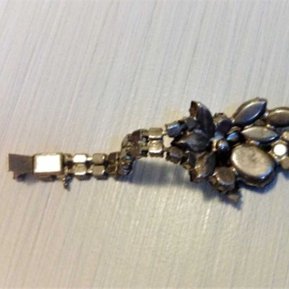 Vintage crystal bracelet - image 9