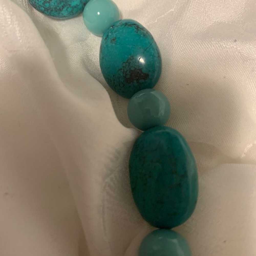 Heidi Daus   turquoise necklace - image 5