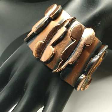 Vintage Renoir copper bracelet - image 1