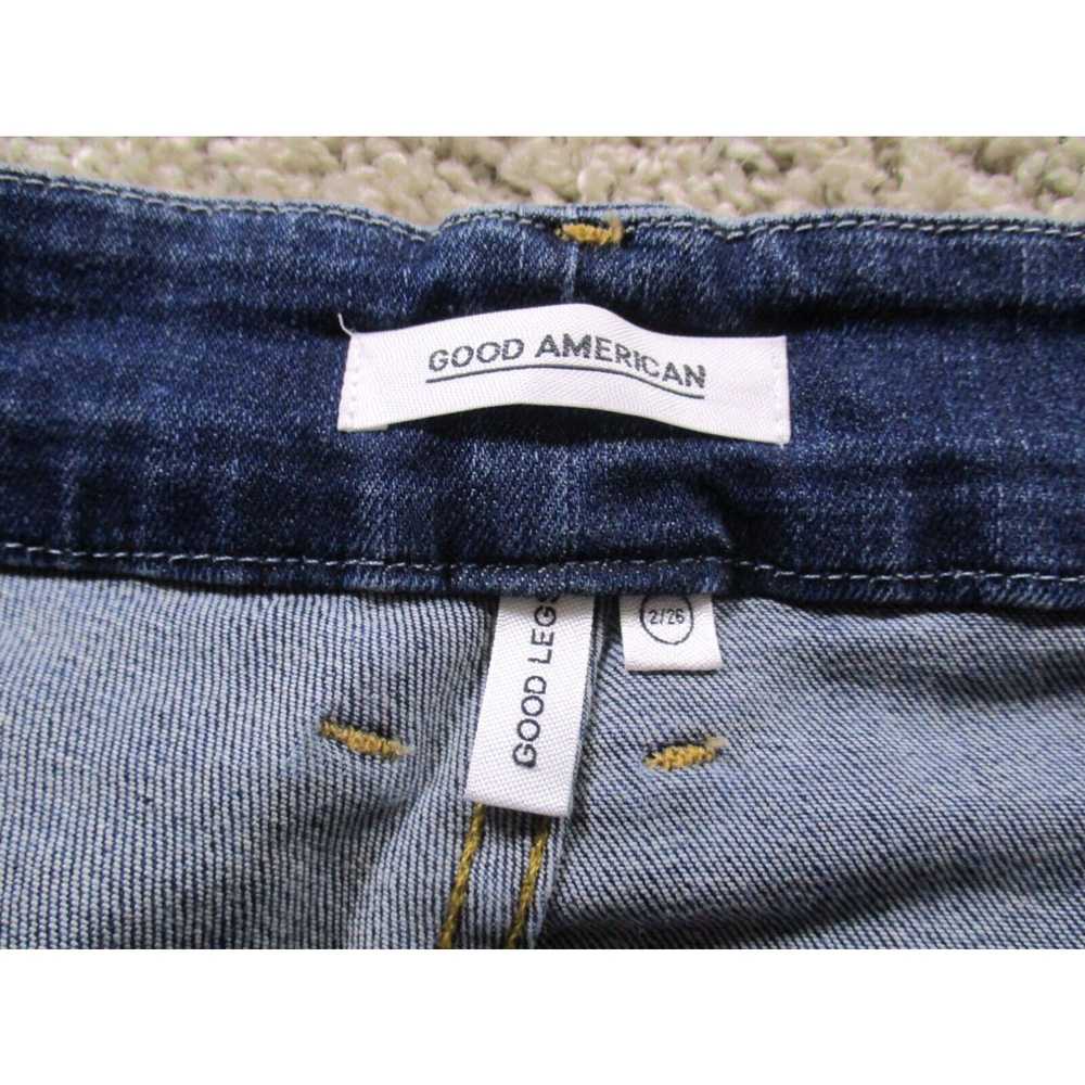 Good American Good American Jeans Womens 2 26 Blu… - image 3