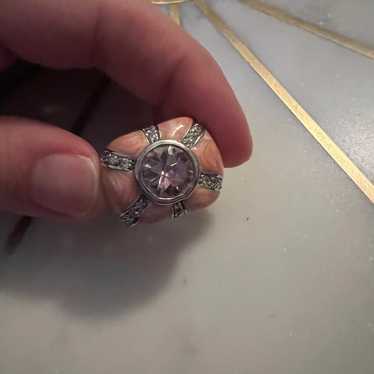 Vintage silver ring - image 1