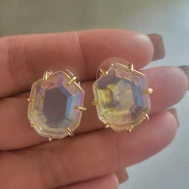 Kendra Scott Iridescent Clear Morgan