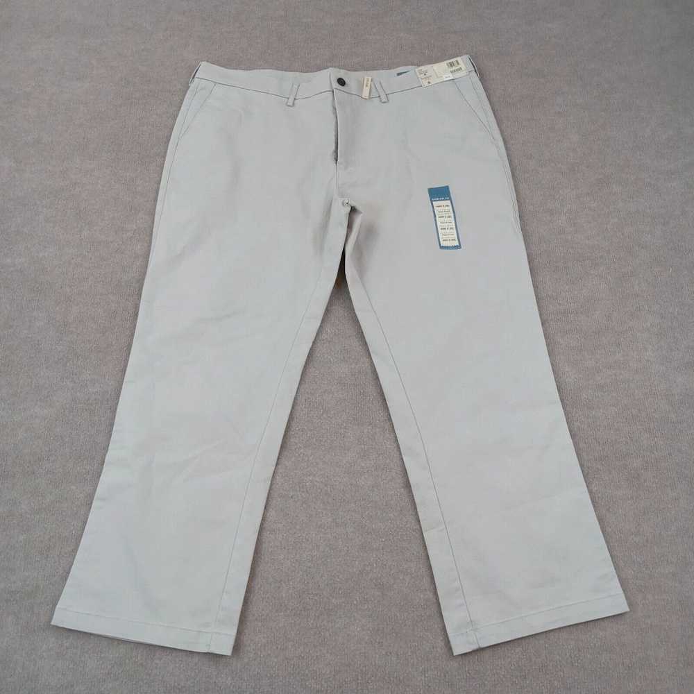 Haggar Haggar Chino Pants Mens 44x29 Gray Straigh… - image 1