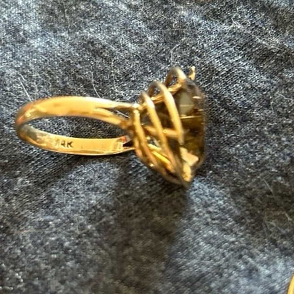 Gorgeous 14k ring - image 5