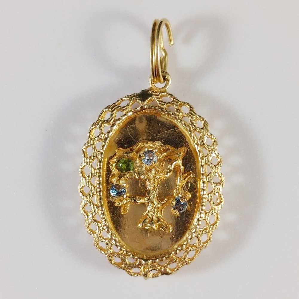 14K Tree of Life Pendant - image 2