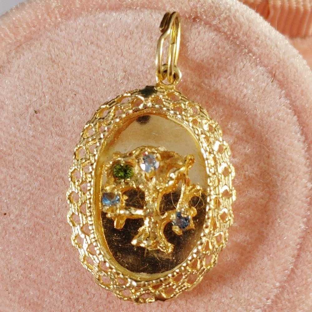 14K Tree of Life Pendant - image 5