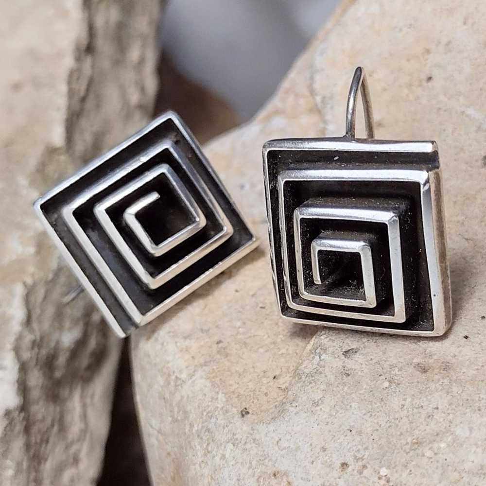 Dominique Dinouart Modernist Maze Sterling Silver… - image 6