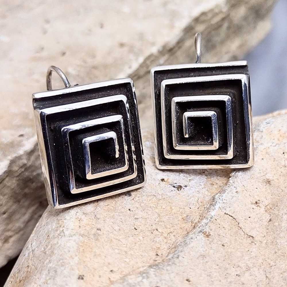 Dominique Dinouart Modernist Maze Sterling Silver… - image 7