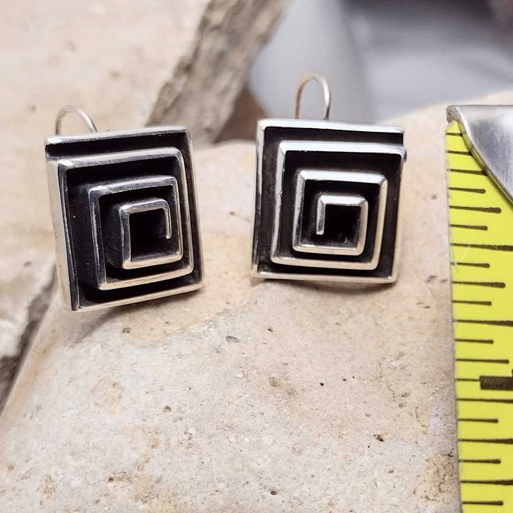 Dominique Dinouart Modernist Maze Sterling Silver… - image 8