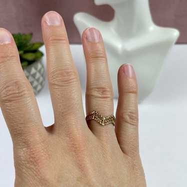 Vintage 14K Gold Ring Women Jewelry - image 1