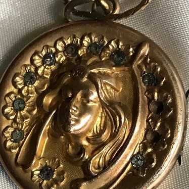 Gold Locket - image 1