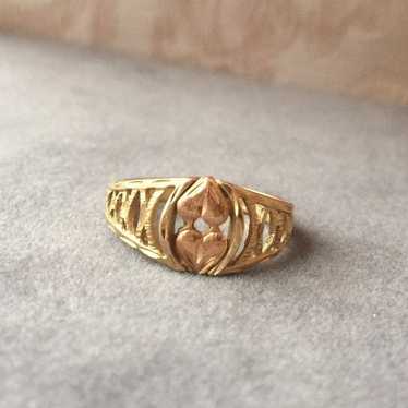 14k 14kt Gold Rose Gold Ring - image 1