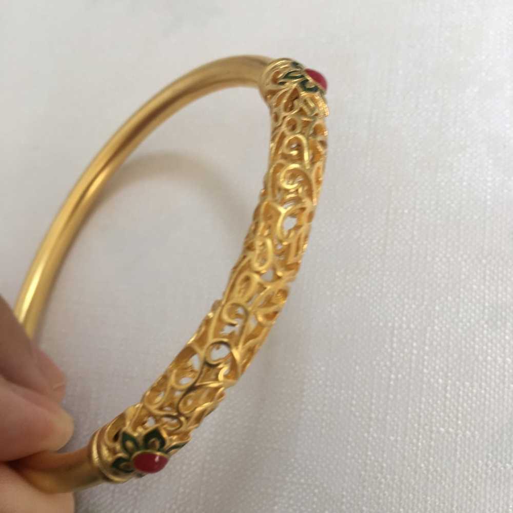 24K yellow gold bracelet - image 1