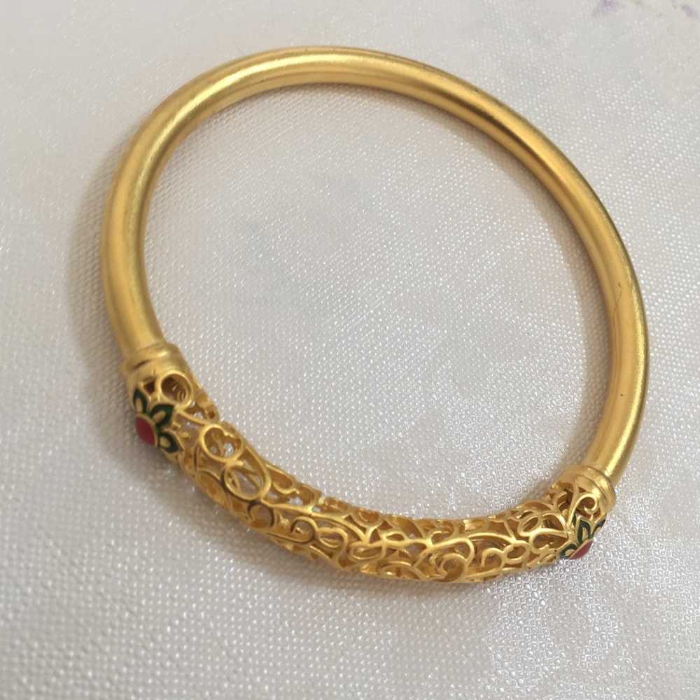 24K yellow gold bracelet - image 2