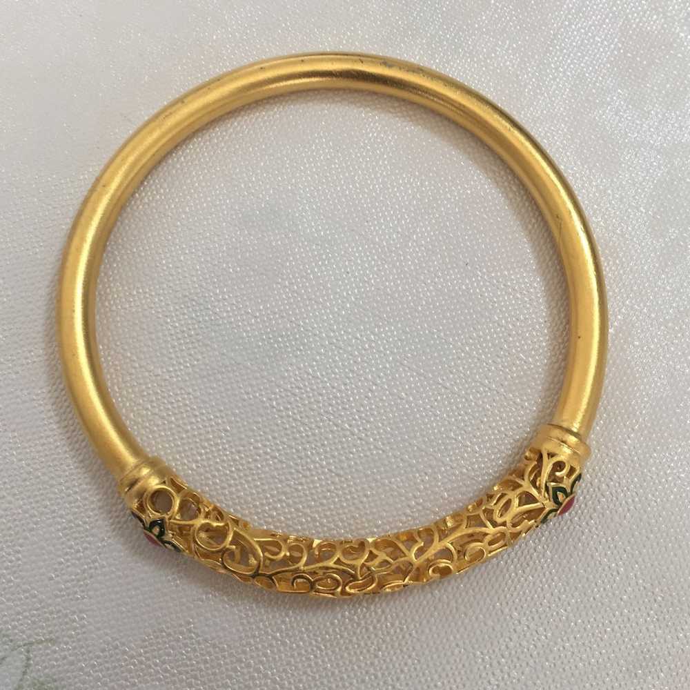 24K yellow gold bracelet - image 3