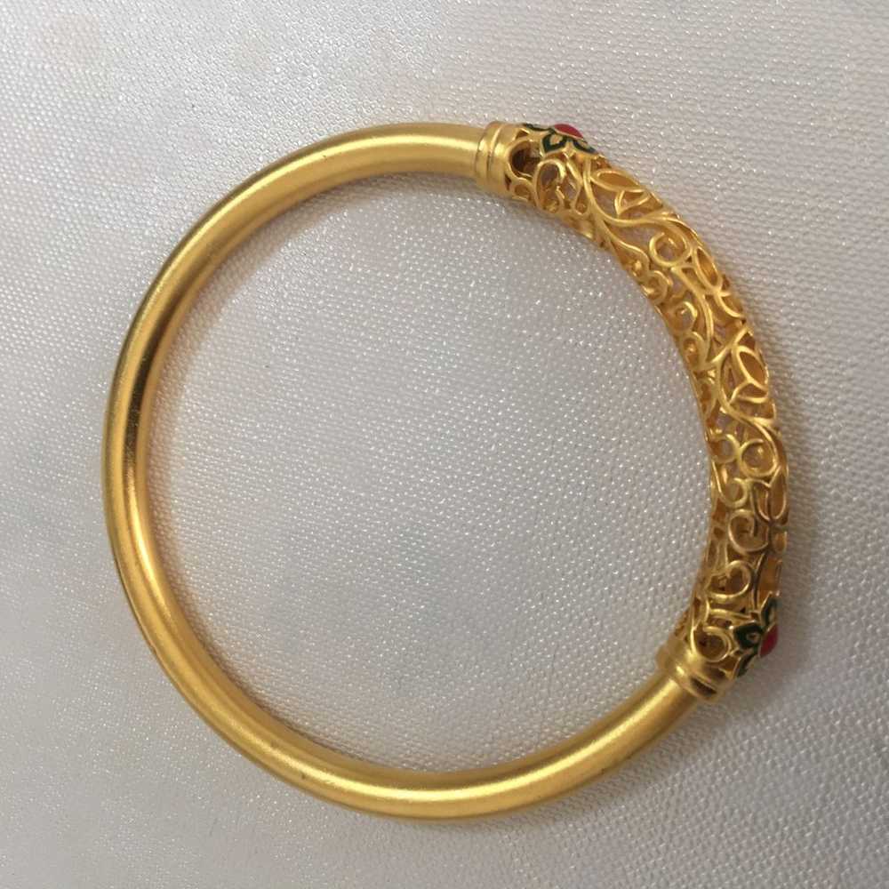 24K yellow gold bracelet - image 6