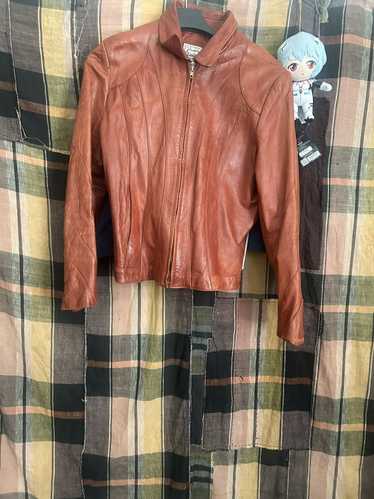 Casablanca 70s vintage Casablanca cafe leather jac