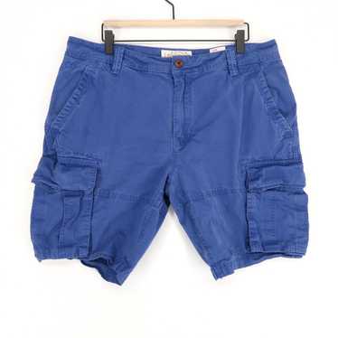 Vintage Fat Face Cargo Shorts Mens 36 Washed Blue… - image 1