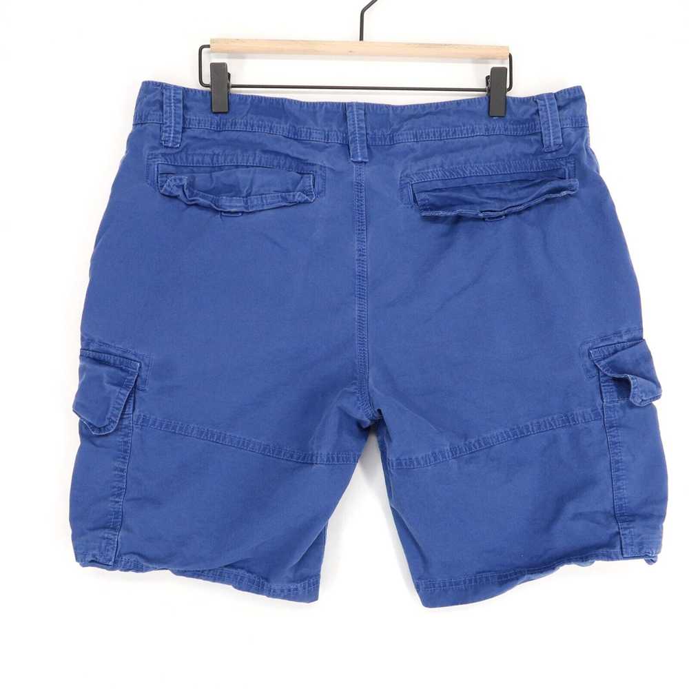 Vintage Fat Face Cargo Shorts Mens 36 Washed Blue… - image 2