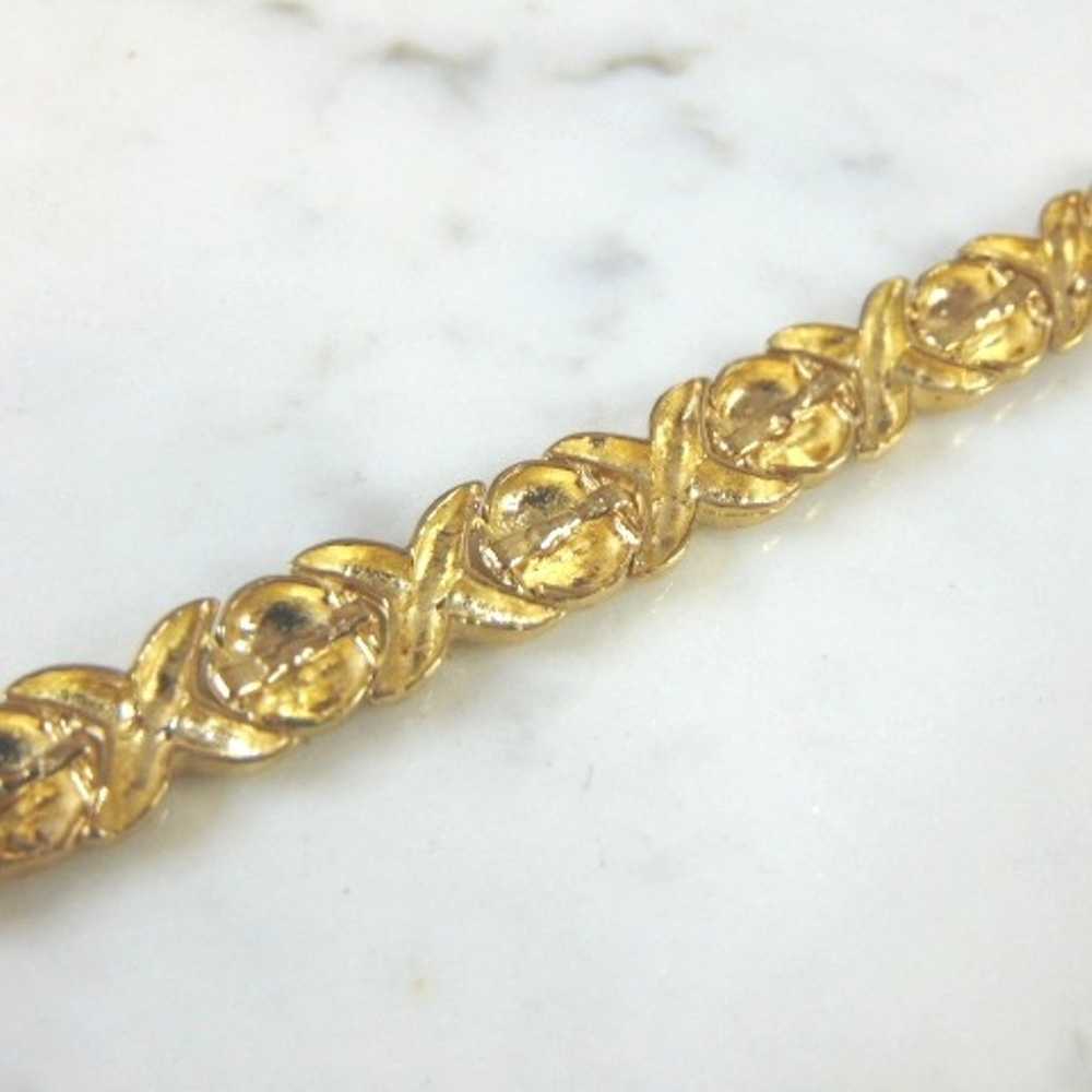 10K Yellow Gold Love Bracelet E1798 - image 2