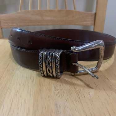 Vintage Brighton Brown Leather belt - image 1