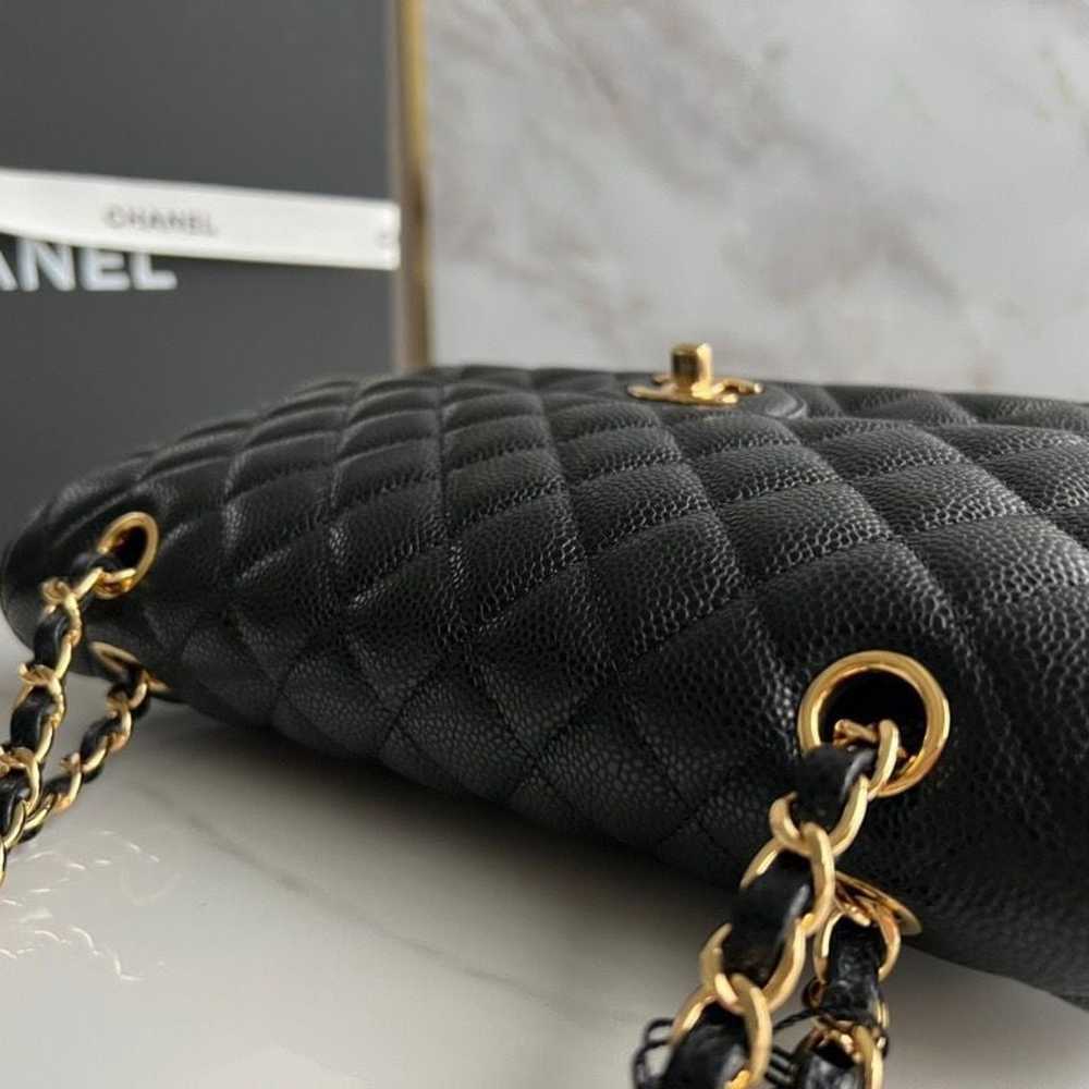 Black Caviar Gold Hardware Vintage Handbag - image 6