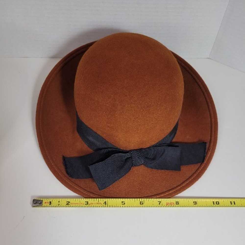 Vintage Bollman 100% Wool Felt Hat - image 11