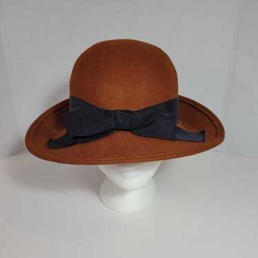 Vintage Bollman 100% Wool Felt Hat - image 1