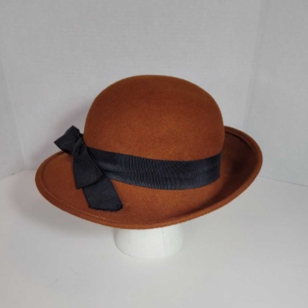 Vintage Bollman 100% Wool Felt Hat - image 2