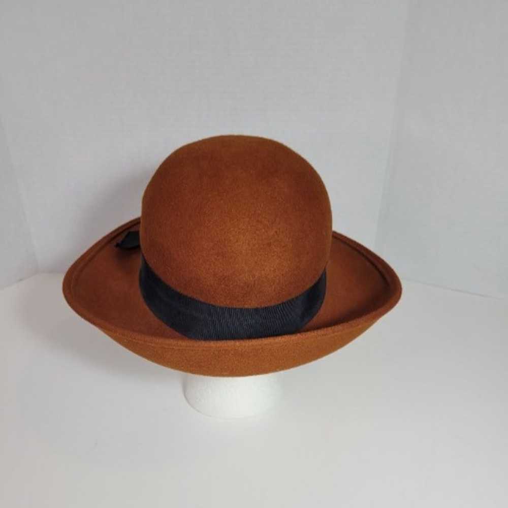 Vintage Bollman 100% Wool Felt Hat - image 3