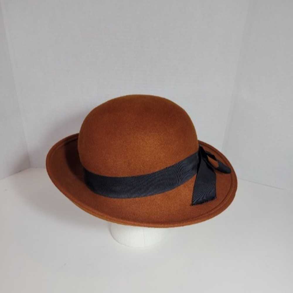 Vintage Bollman 100% Wool Felt Hat - image 4