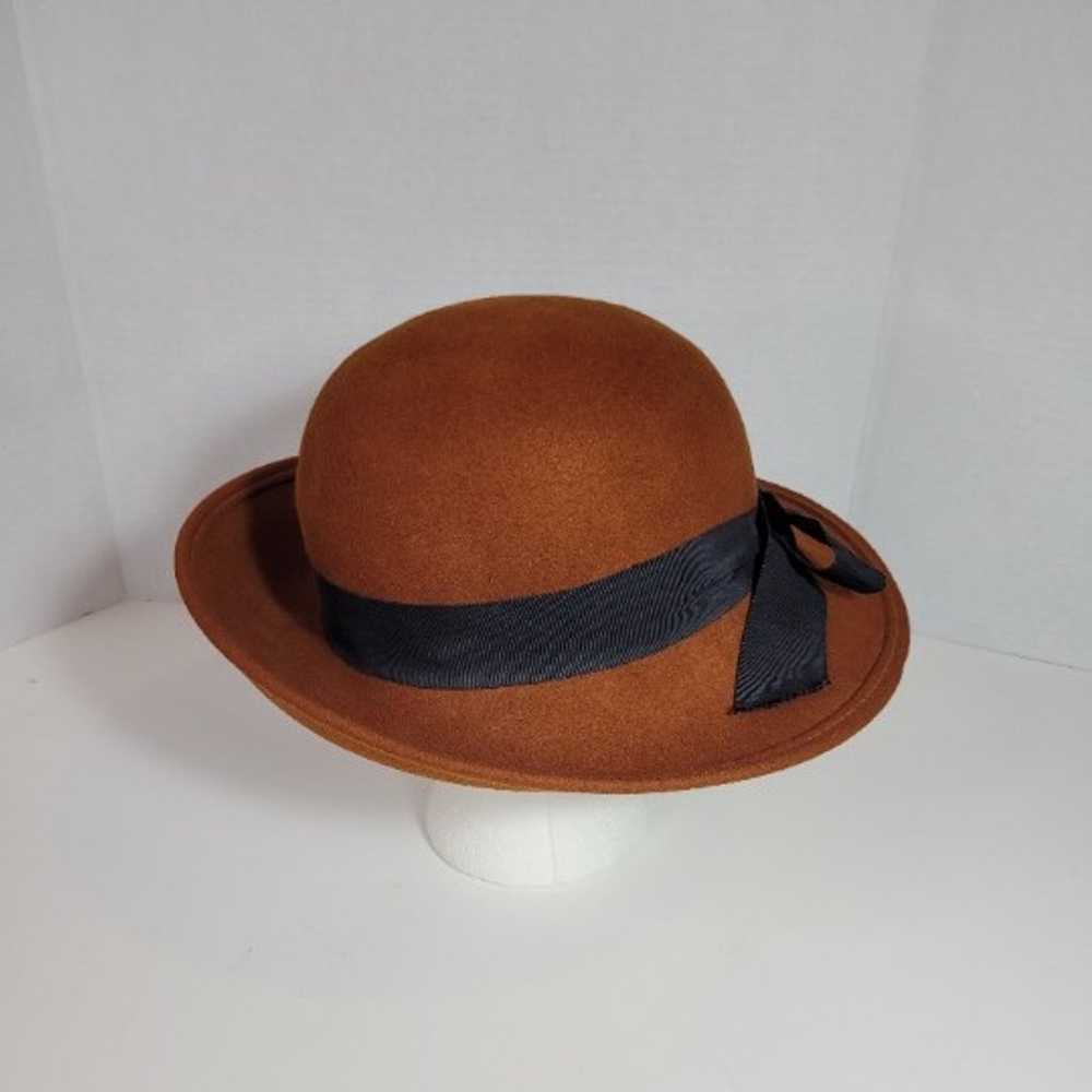 Vintage Bollman 100% Wool Felt Hat - image 5