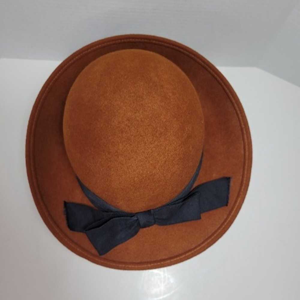 Vintage Bollman 100% Wool Felt Hat - image 6