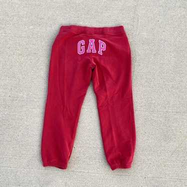 Gap × Vintage GAP Vintage Y2K 2000s Red Pink Capr… - image 1