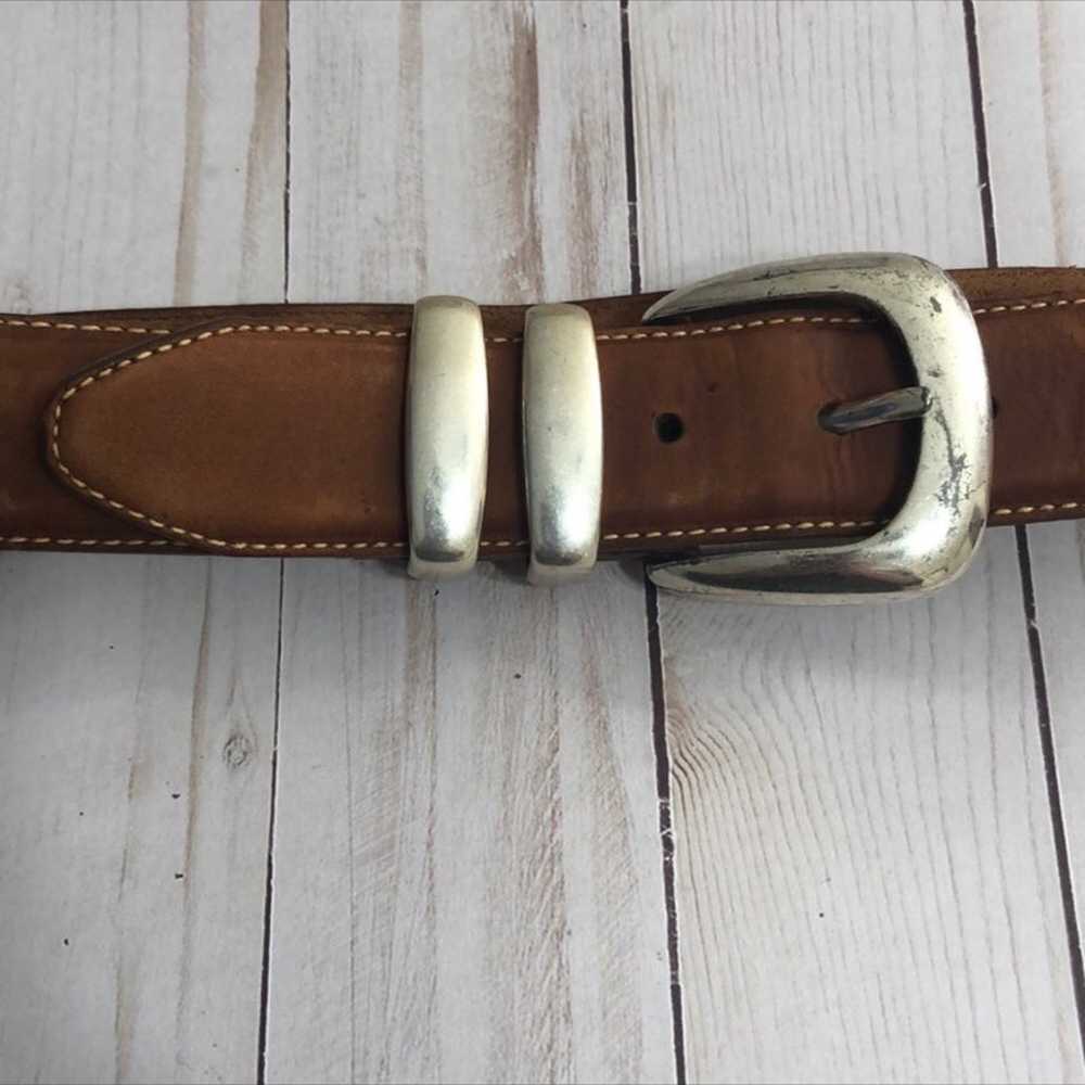 Vintage 1993 Brighton Cowgirl Belt - image 3