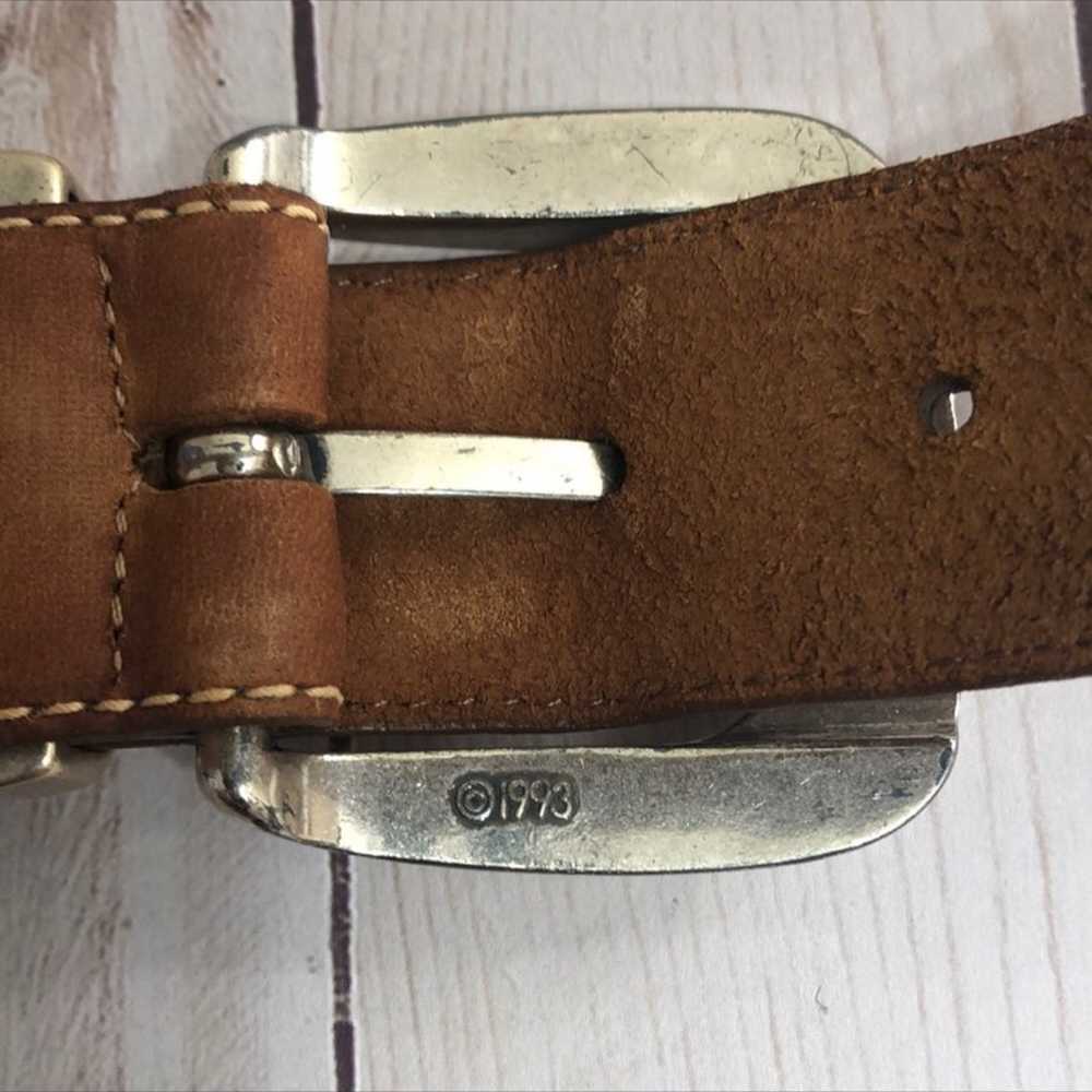 Vintage 1993 Brighton Cowgirl Belt - image 7