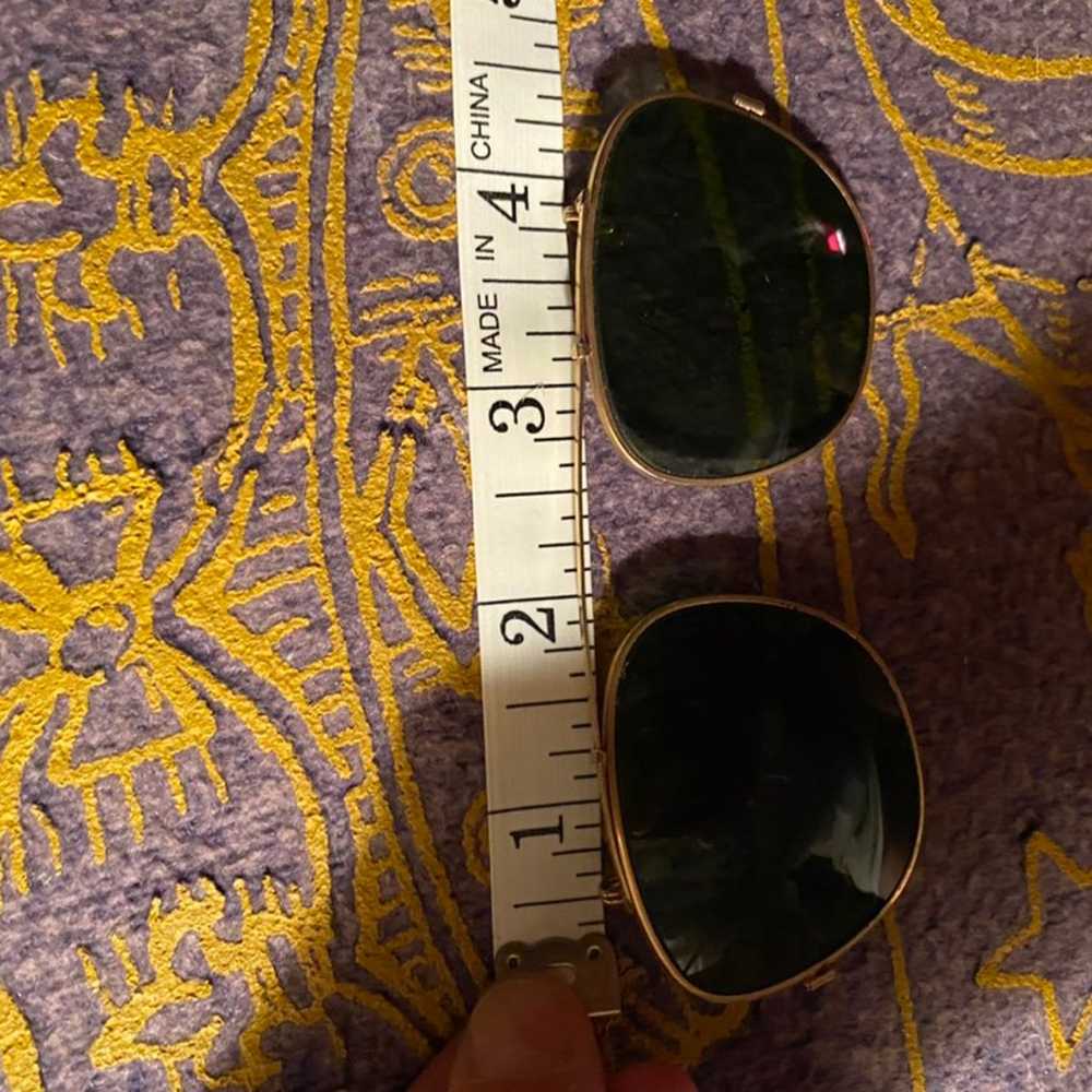 Vintage Bausch & Lomb Clip-On Sunglasses - image 11