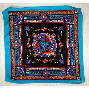 Vintage 1990s Southwestern Bandana - image 1