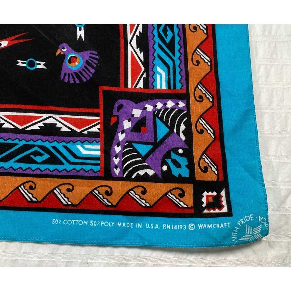 Vintage 1990s Southwestern Bandana - image 2