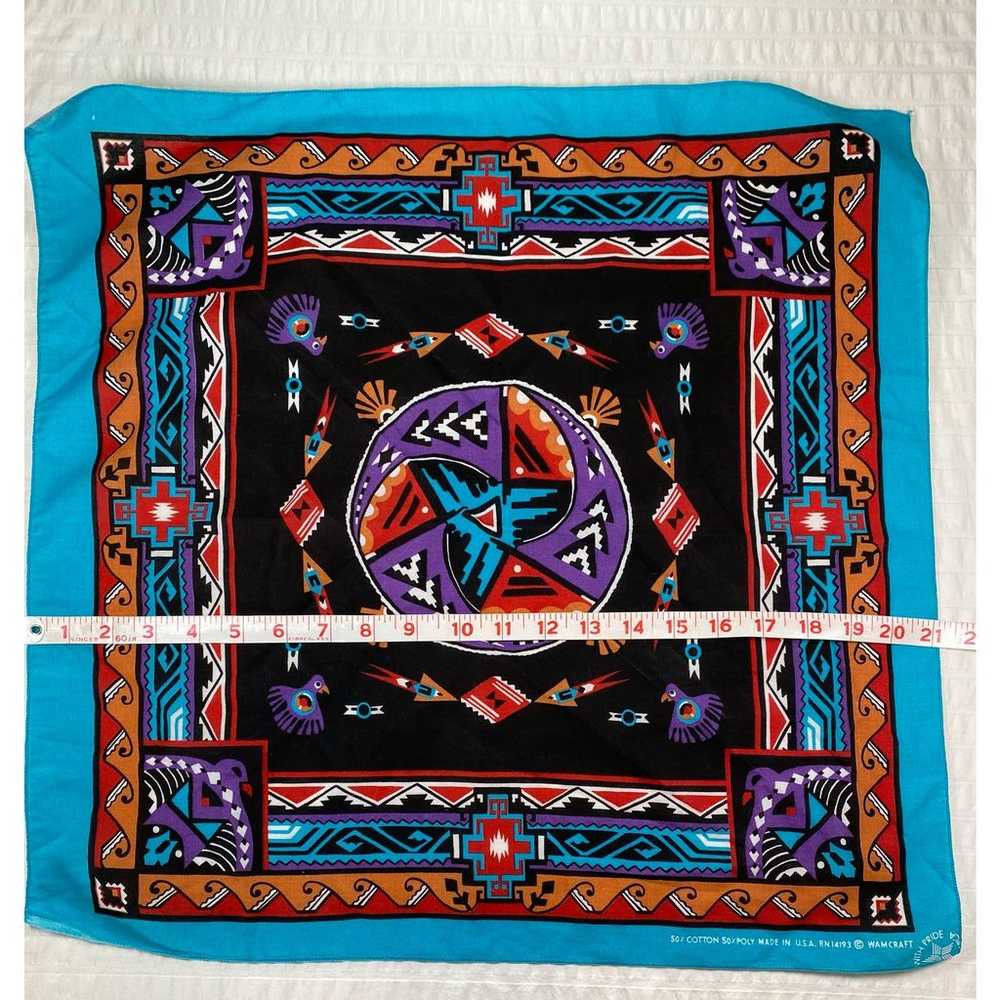 Vintage 1990s Southwestern Bandana - image 3