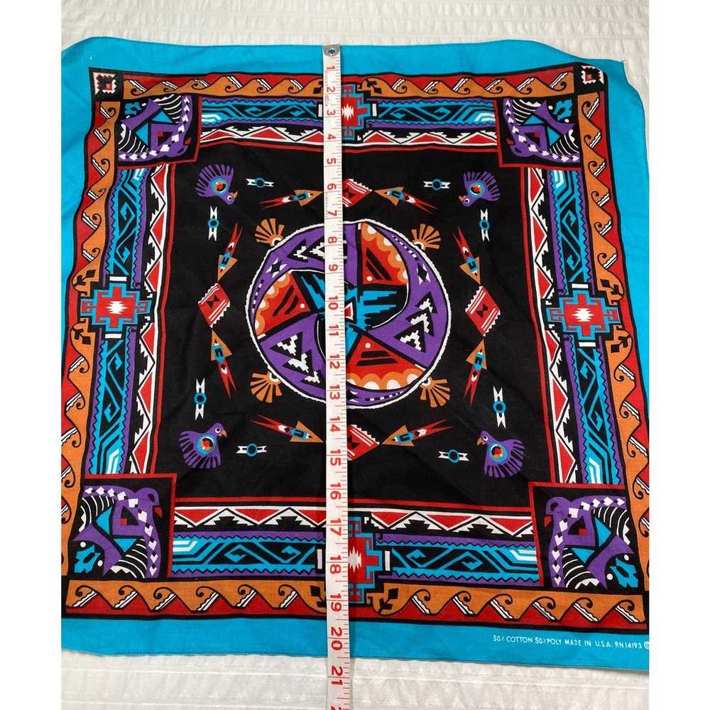 Vintage 1990s Southwestern Bandana - image 4