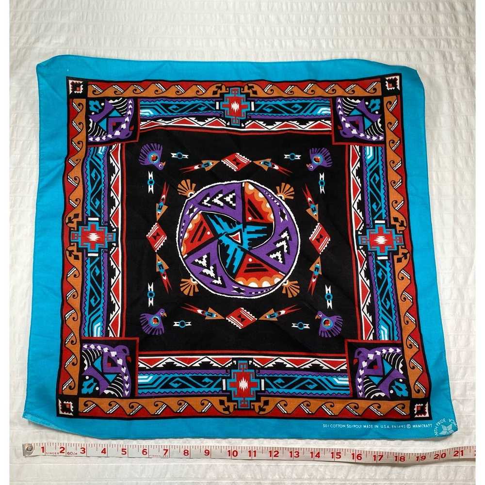 Vintage 1990s Southwestern Bandana - image 6