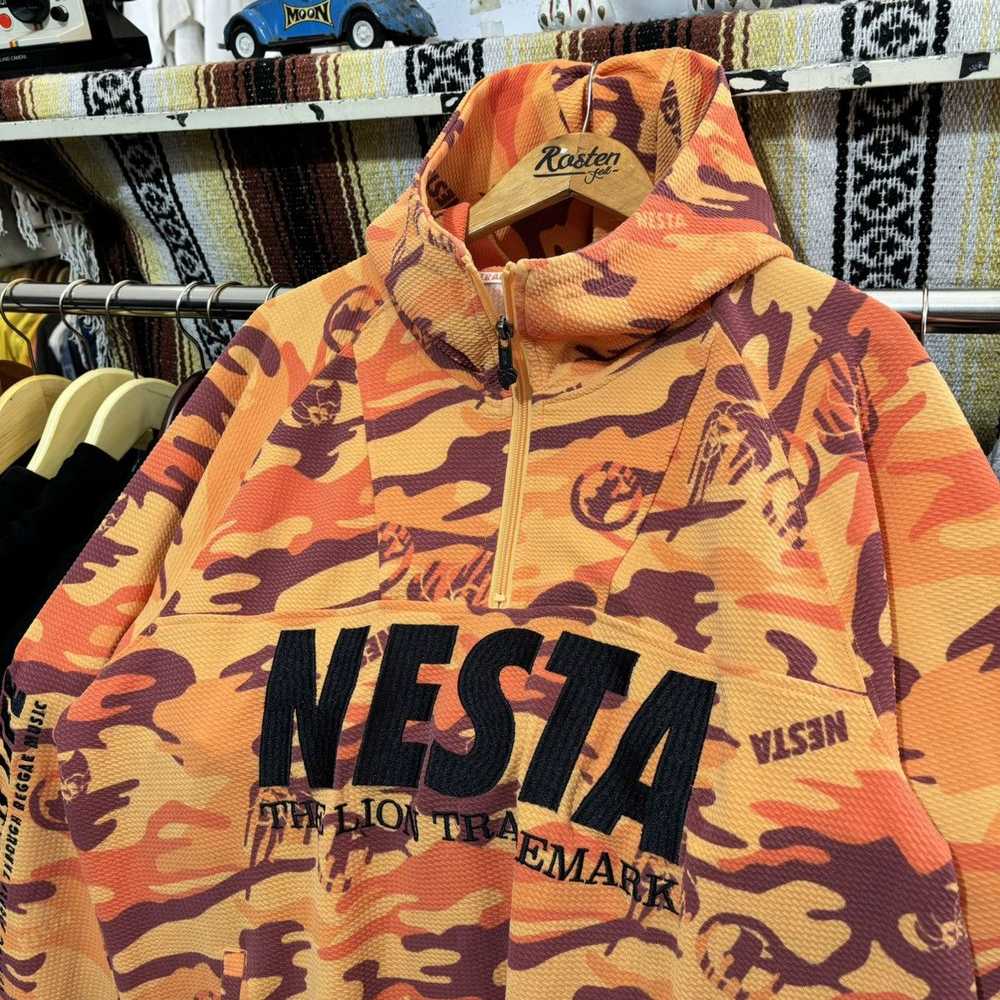 Japanese Brand × Vintage Nesta brand big logo hoo… - image 3