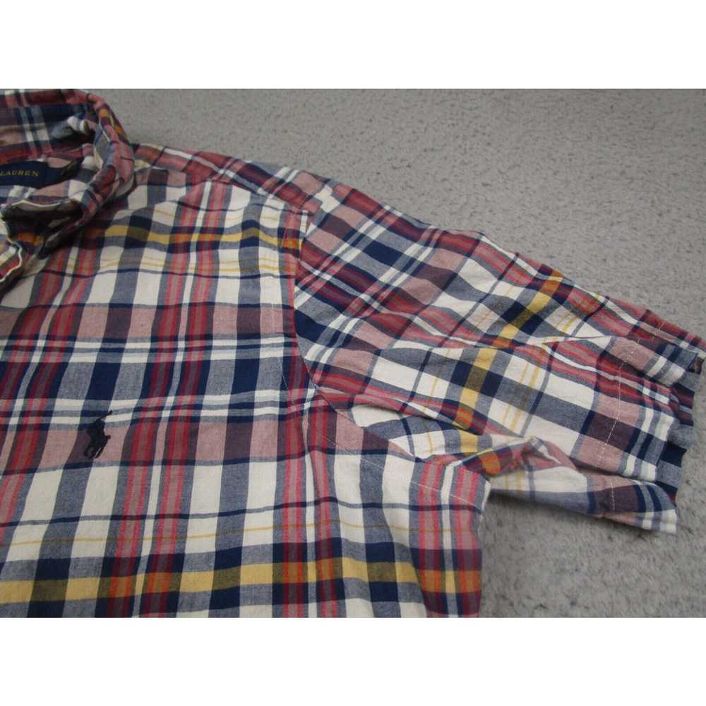 Ralph Lauren Ralph Lauren Shirt Mens Large Red Pl… - image 2