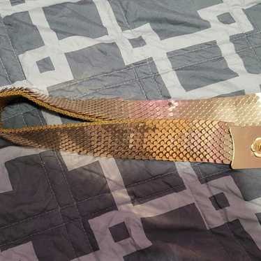 Vintage gold belt - image 1