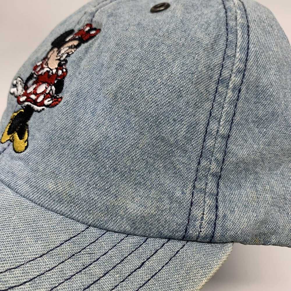 Vintage Walt Disney World Minnie Mouse Denim Embr… - image 5