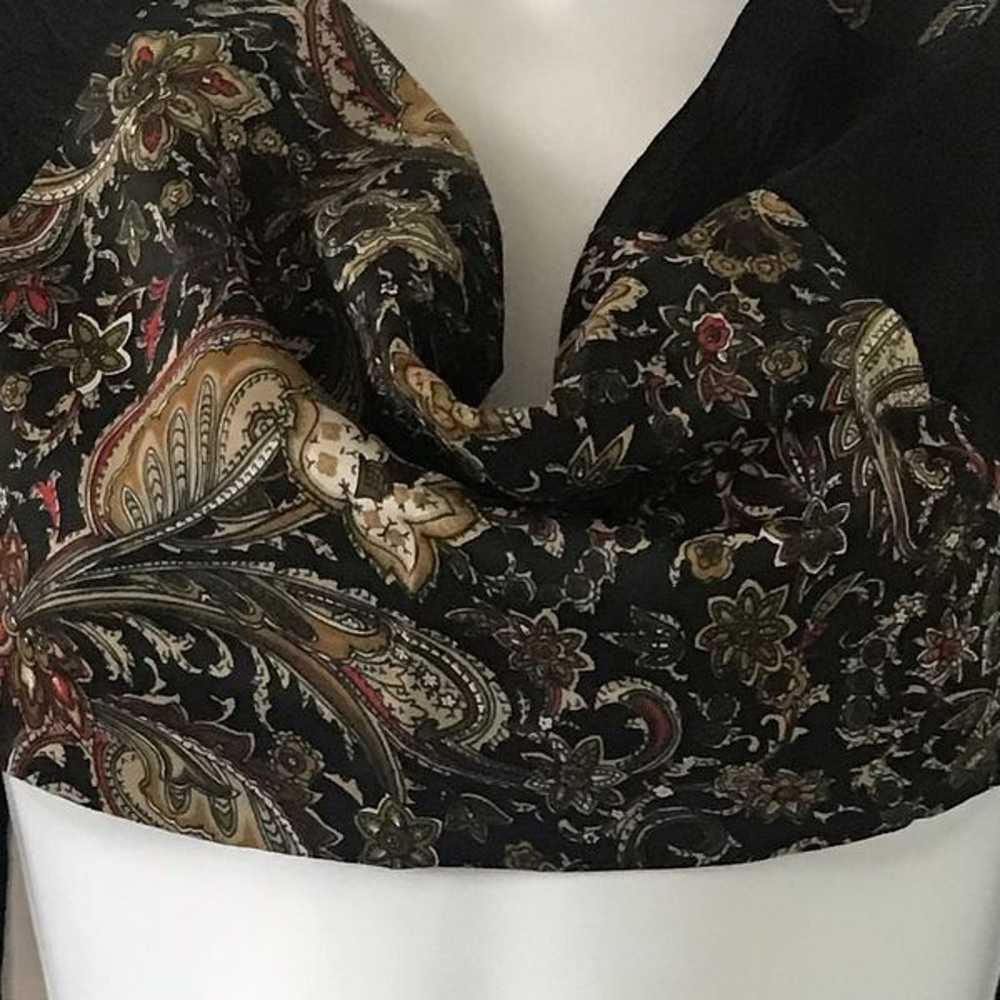 Jacqueline Ferrar Reversible Silk Scarf - image 11